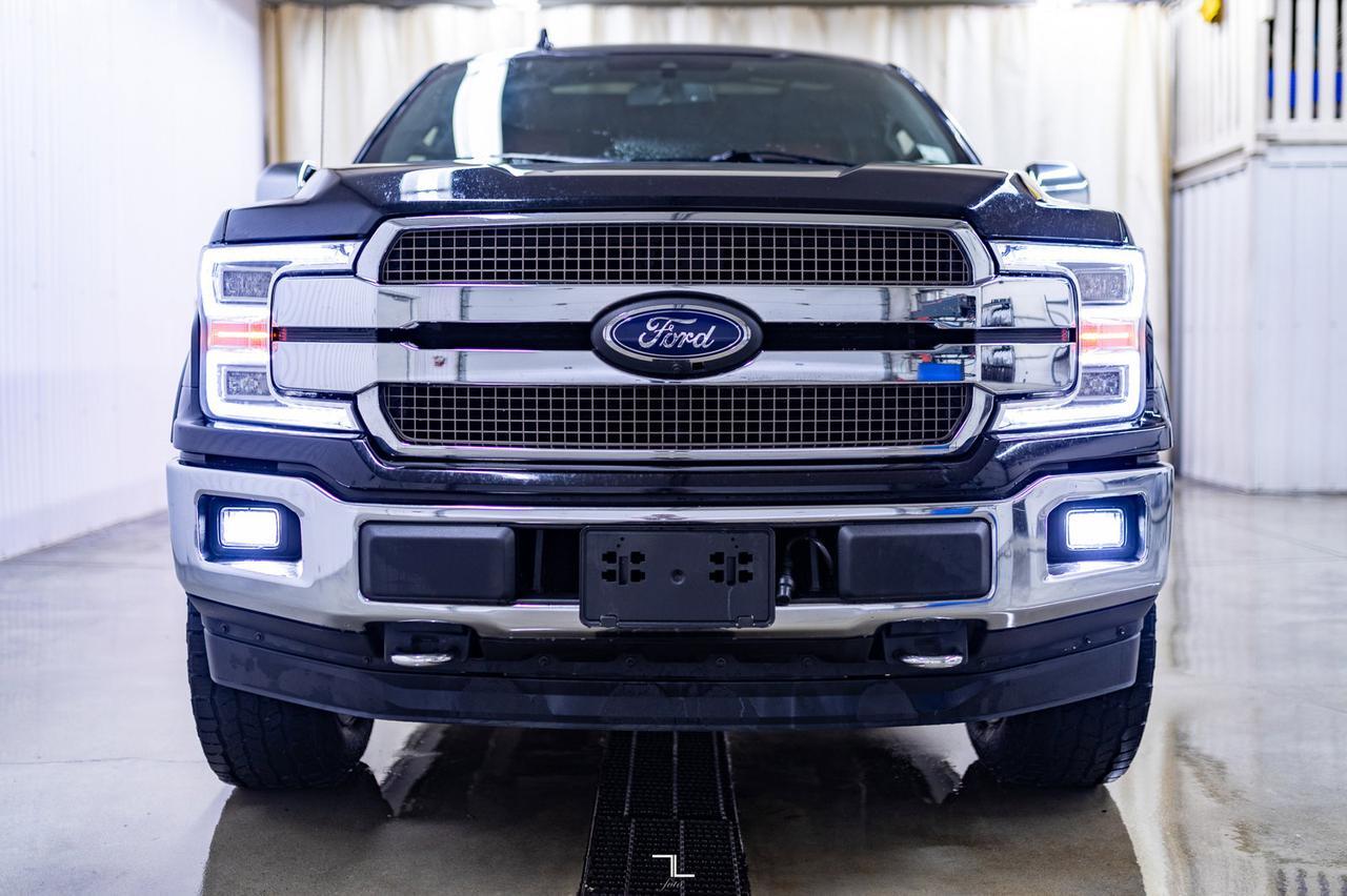 2019 Ford F-150 4x4 Super Crew King Ranch Roush Supercharged Leather Roof Nav Red Deer AB