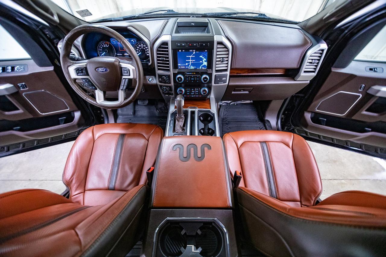 2019 Ford F-150 4x4 Super Crew King Ranch Roush Supercharged Leather Roof Nav Red Deer AB