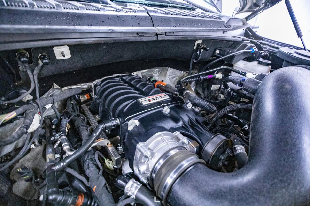 2019 Ford F-150 4x4 Super Crew King Ranch Roush Supercharged Leather Roof Nav Red Deer AB