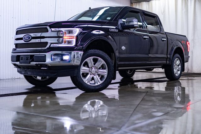 2019 Ford F-150 4x4 Super Crew King Ranch Roush Supercharged Leather Roof Nav Red Deer AB