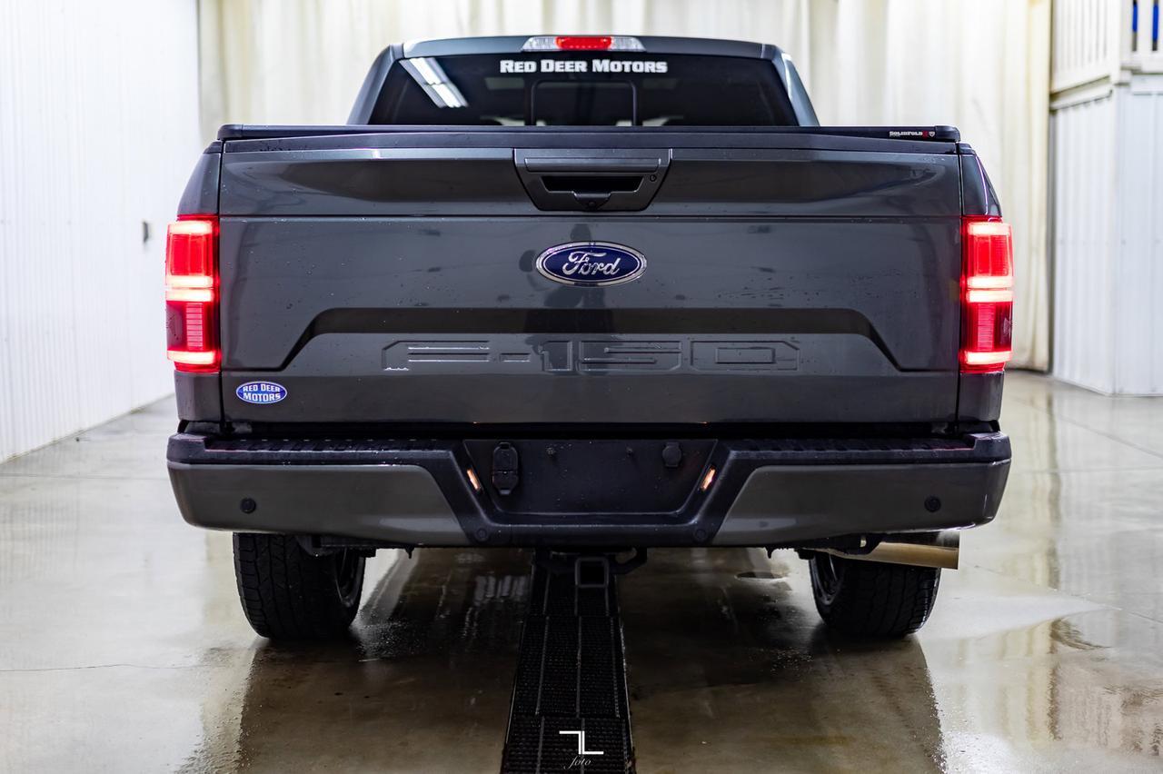 2019 Ford F-150 4x4 Super Crew Lariat Diesel Leather Roof Nav Red Deer AB