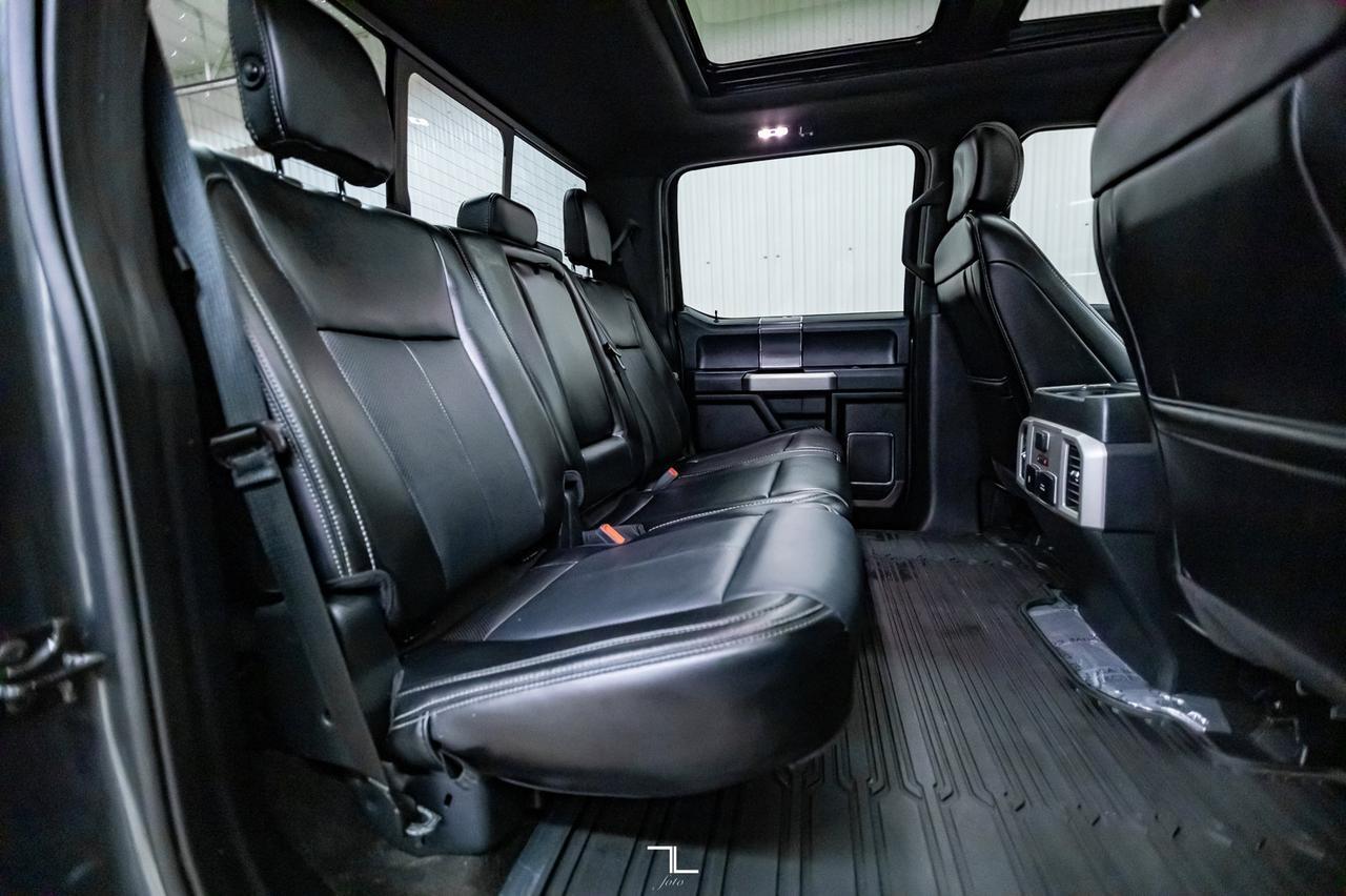 2019 Ford F-150 4x4 Super Crew Lariat Diesel Leather Roof Nav Red Deer AB