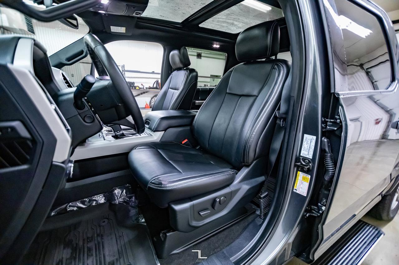 2019 Ford F-150 4x4 Super Crew Lariat Diesel Leather Roof Nav Red Deer AB