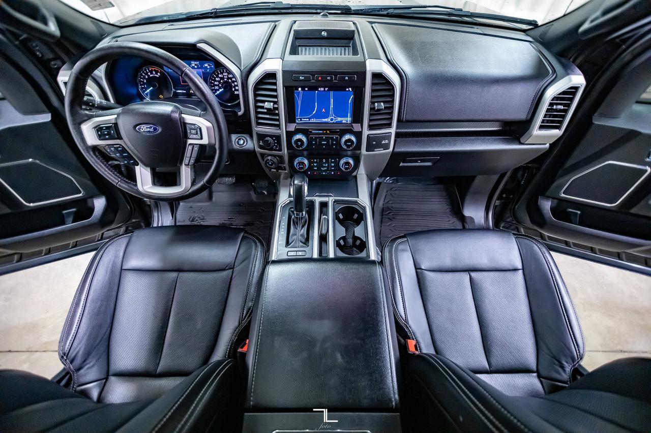 2019 Ford F-150 4x4 Super Crew Lariat Diesel Leather Roof Nav Red Deer AB