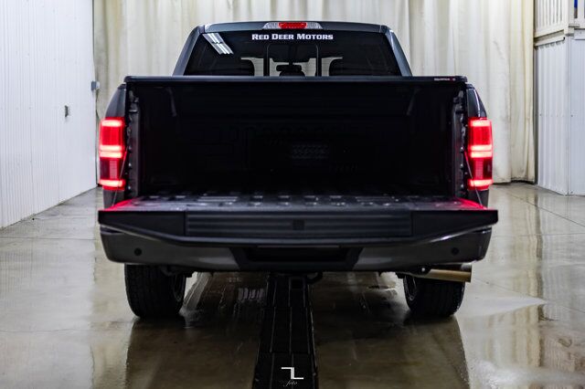 2019 Ford F-150 4x4 Super Crew Lariat Diesel Leather Roof Nav Red Deer AB