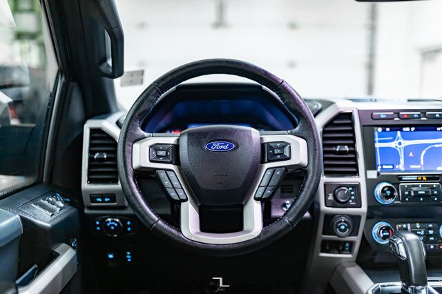 2019 Ford F-150 4x4 Super Crew Lariat Diesel Leather Roof Nav Red Deer AB