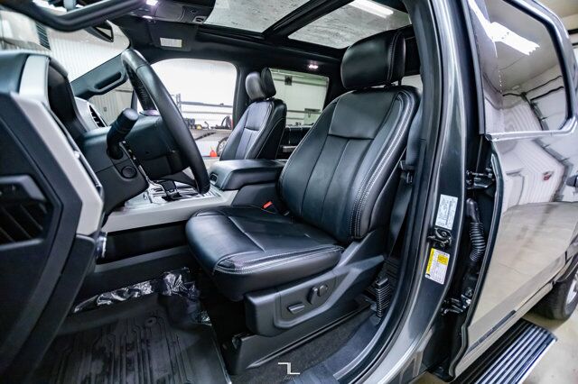 2019 Ford F-150 4x4 Super Crew Lariat Diesel Leather Roof Nav Red Deer AB