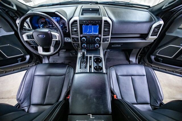 2019 Ford F-150 4x4 Super Crew Lariat Diesel Leather Roof Nav Red Deer AB