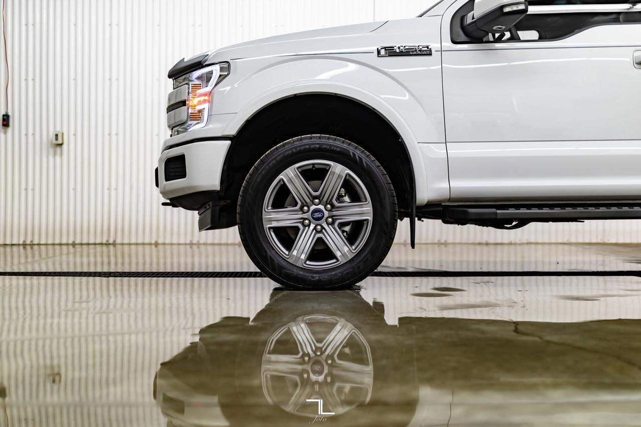 2019 Ford F-150 4x4 Super Crew Lariat FX4 Leather Roof Nav BCam Red Deer AB