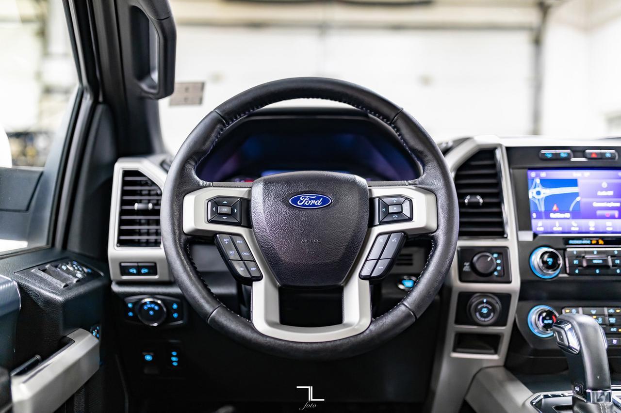 2019 Ford F-150 4x4 Super Crew Lariat FX4 Leather Roof Nav BCam Red Deer AB