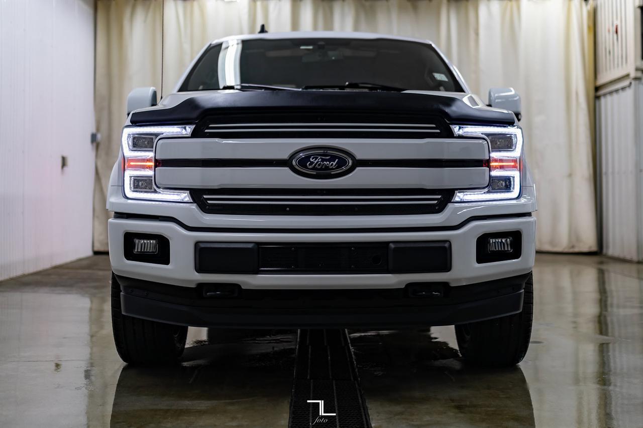 2019 Ford F-150 4x4 Super Crew Lariat FX4 Leather Roof Nav BCam Red Deer AB