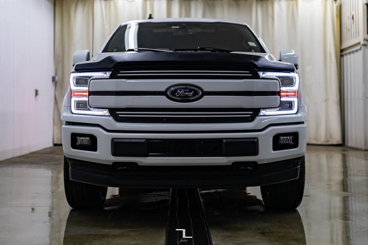 2019 Ford F-150 4x4 Super Crew Lariat FX4 Leather Roof Nav BCam Red Deer AB
