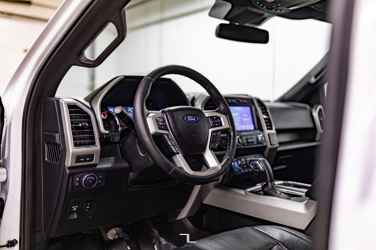 2019 Ford F-150 4x4 Super Crew Lariat FX4 Leather Roof Nav BCam Red Deer AB