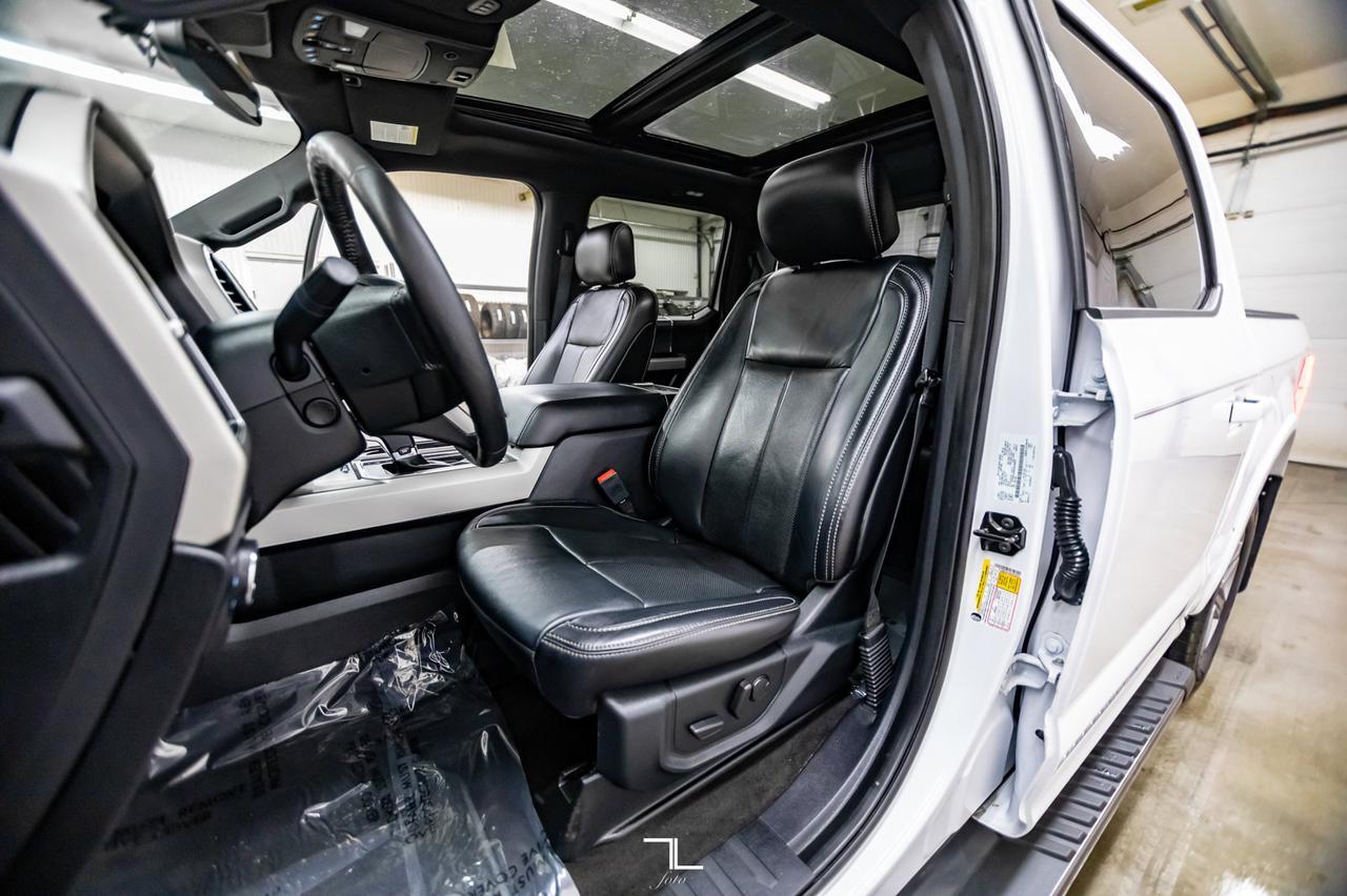 2019 Ford F-150 4x4 Super Crew Lariat FX4 Leather Roof Nav BCam Red Deer AB