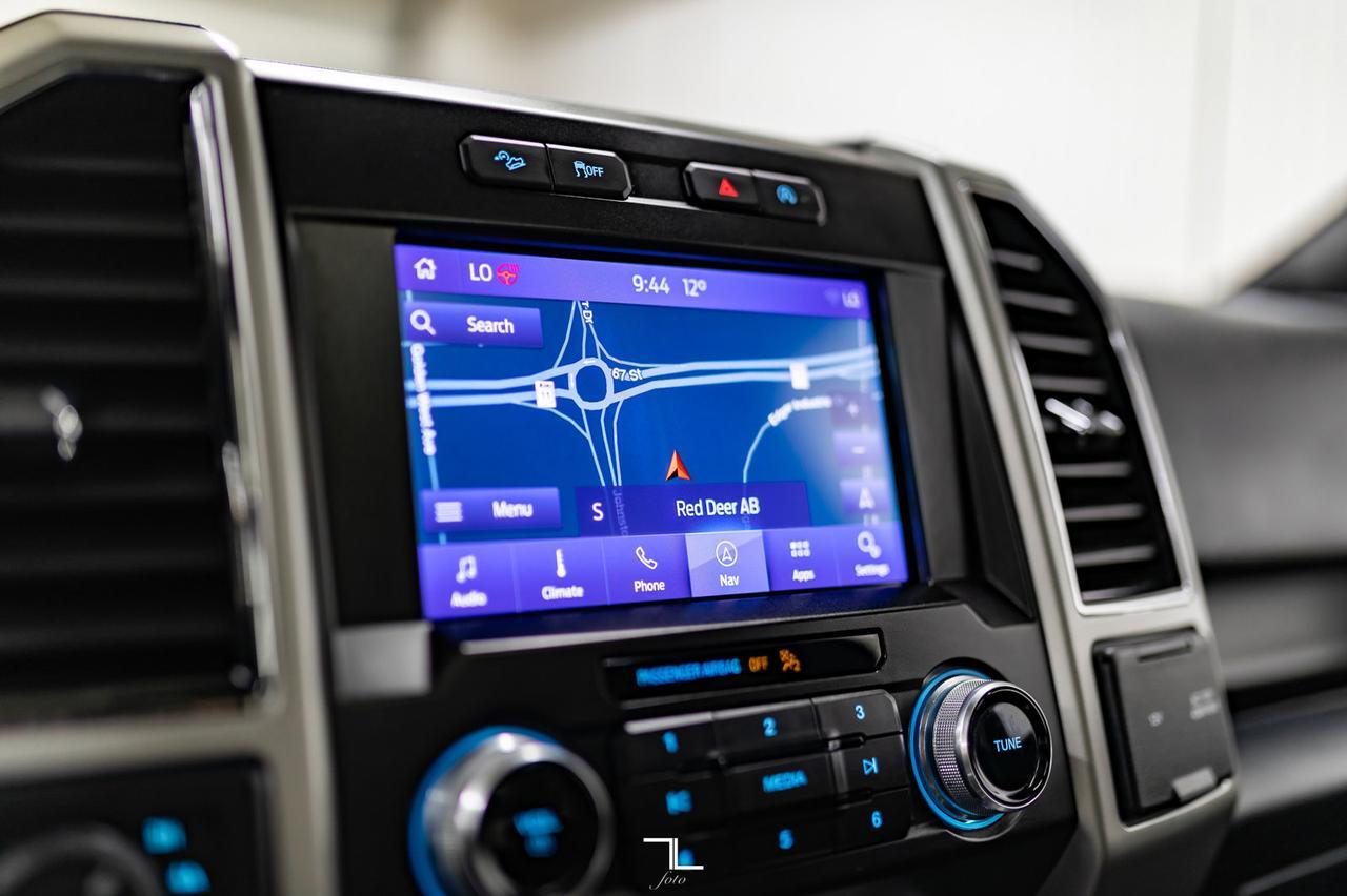 2019 Ford F-150 4x4 Super Crew Lariat FX4 Leather Roof Nav BCam Red Deer AB