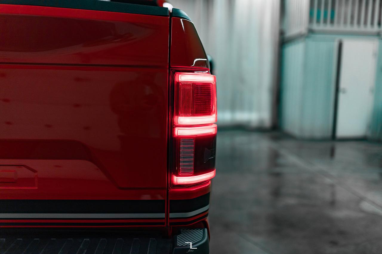 2019 Ford F-150 4x4 Super Crew Lariat FX4 Sport Leather Roof Nav Red Deer AB