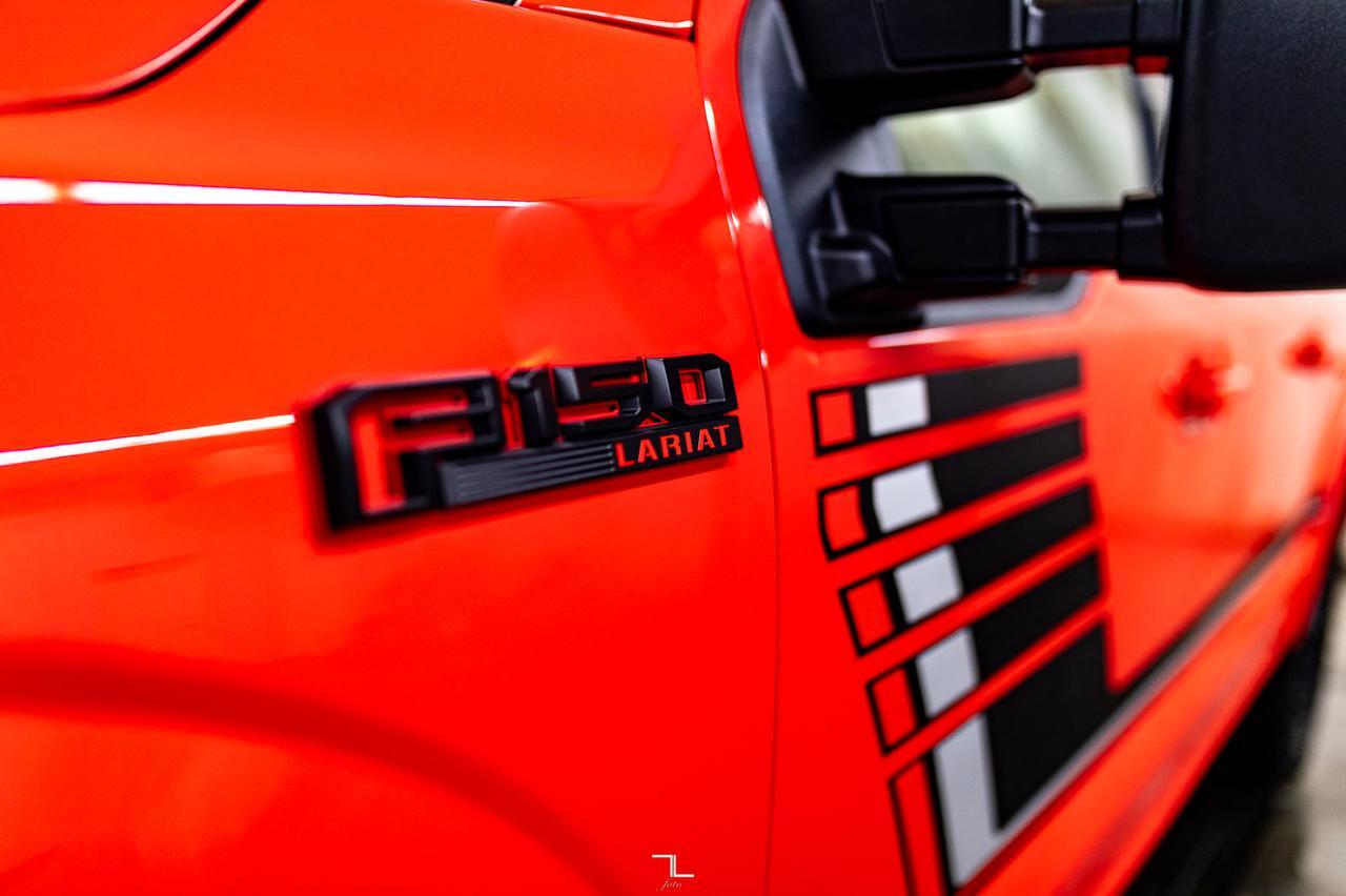 2019 Ford F-150 4x4 Super Crew Lariat FX4 Sport Leather Roof Nav Red Deer AB