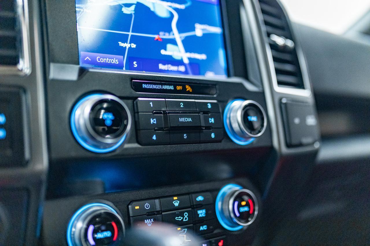 2019 Ford F-150 4x4 Super Crew Lariat FX4 Sport Leather Roof Nav Red Deer AB