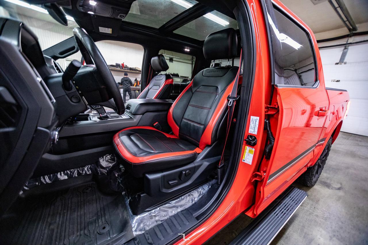 2019 Ford F-150 4x4 Super Crew Lariat FX4 Sport Leather Roof Nav Red Deer AB