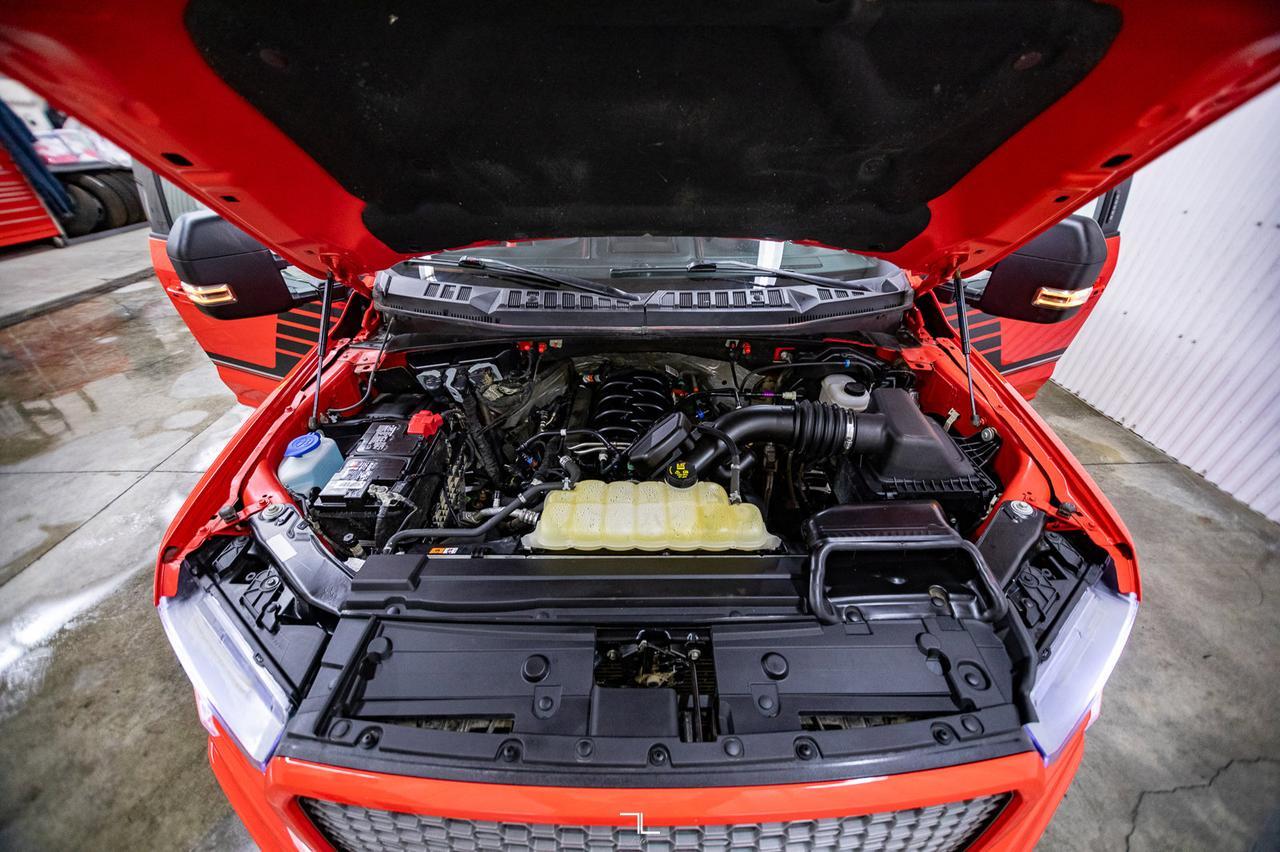 2019 Ford F-150 4x4 Super Crew Lariat FX4 Sport Leather Roof Nav Red Deer AB