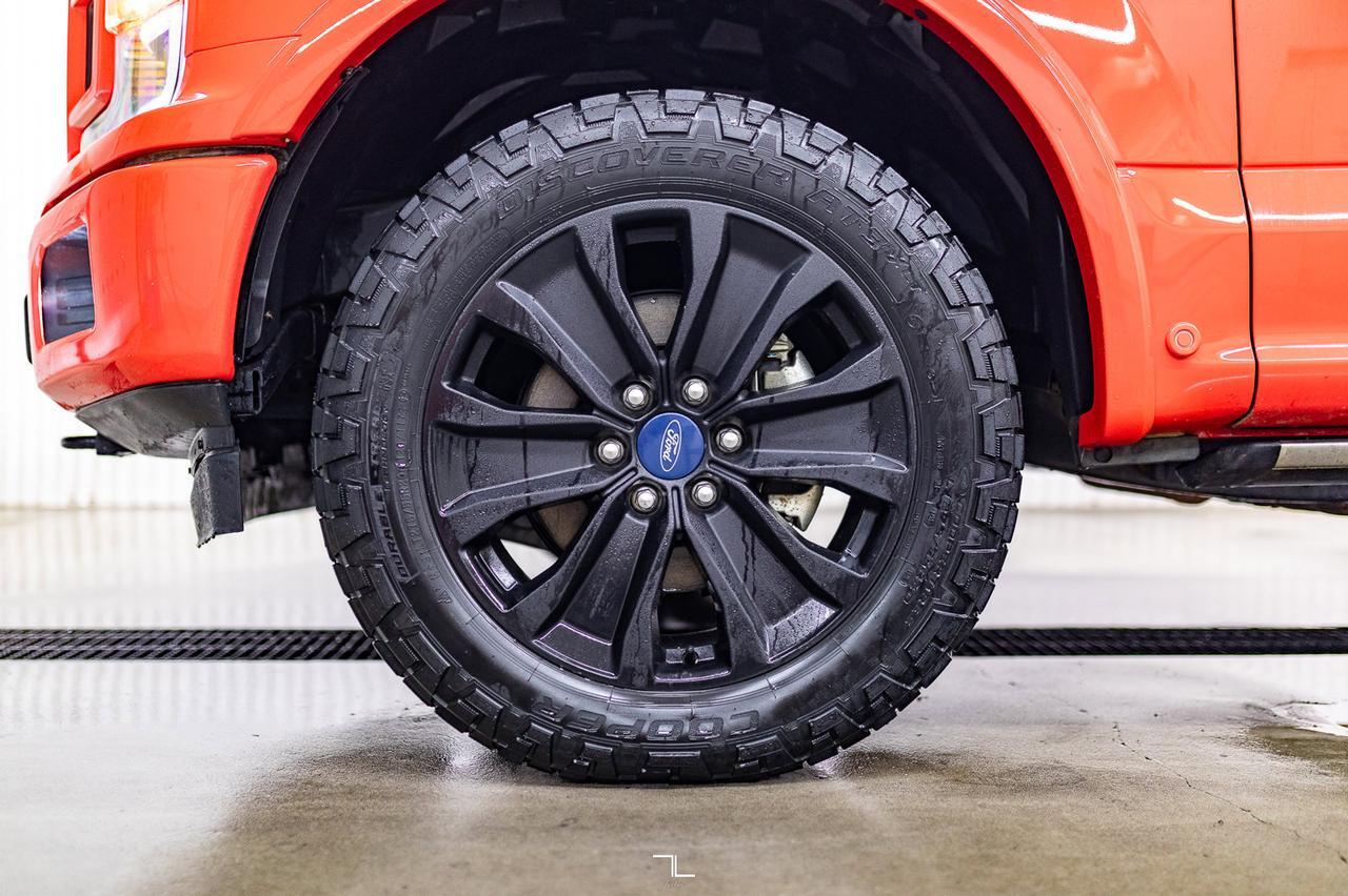 2019 Ford F-150 4x4 Super Crew Lariat FX4 Sport Leather Roof Nav Red Deer AB