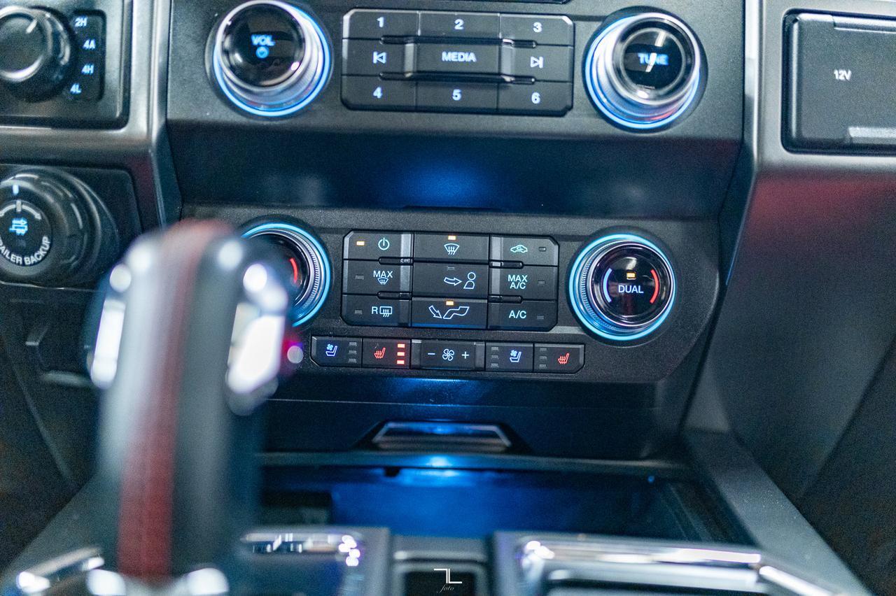 2019 Ford F-150 4x4 Super Crew Lariat FX4 Sport Leather Roof Nav Red Deer AB