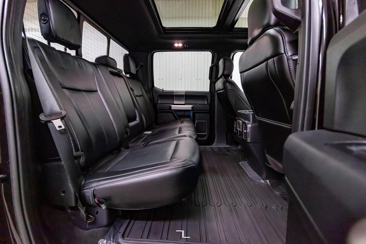 2019 Ford F-150 4x4 Super Crew Lariat Lift Wheels Leather Roof Nav Red Deer AB