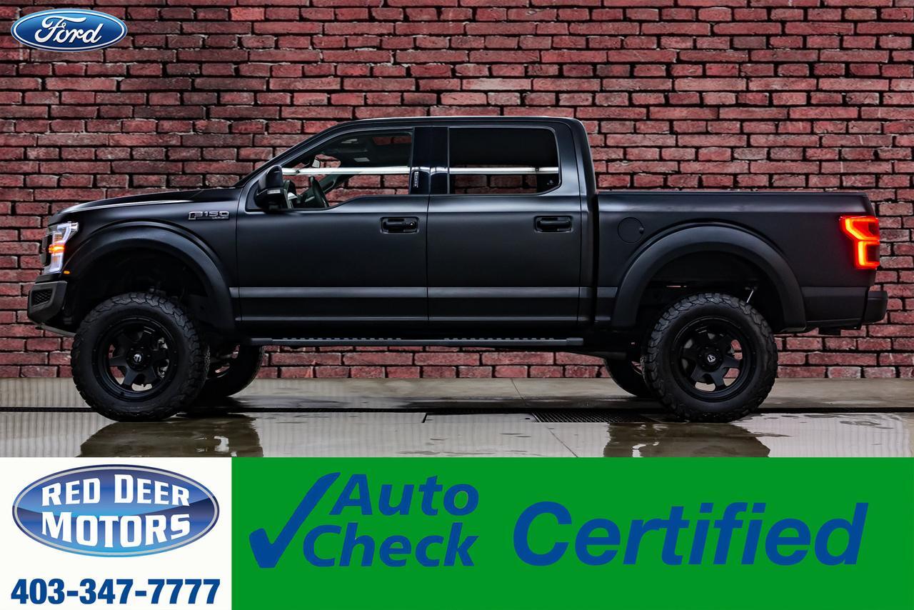 2019 Ford F-150 4x4 Super Crew Lariat Lift Wheels Leather Roof Nav