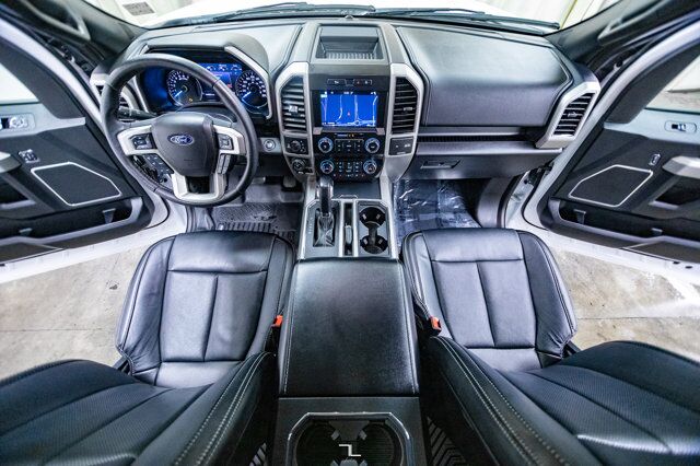 2019 Ford F-150 4x4 Super Crew Lariat Longbox Leather Roof Nav BCam Red Deer AB