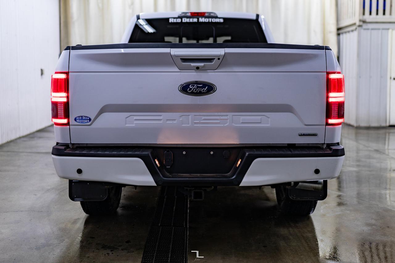 2019 Ford F-150 4x4 Super Crew Lariat Longbox Leather Roof Nav BCam Red Deer AB