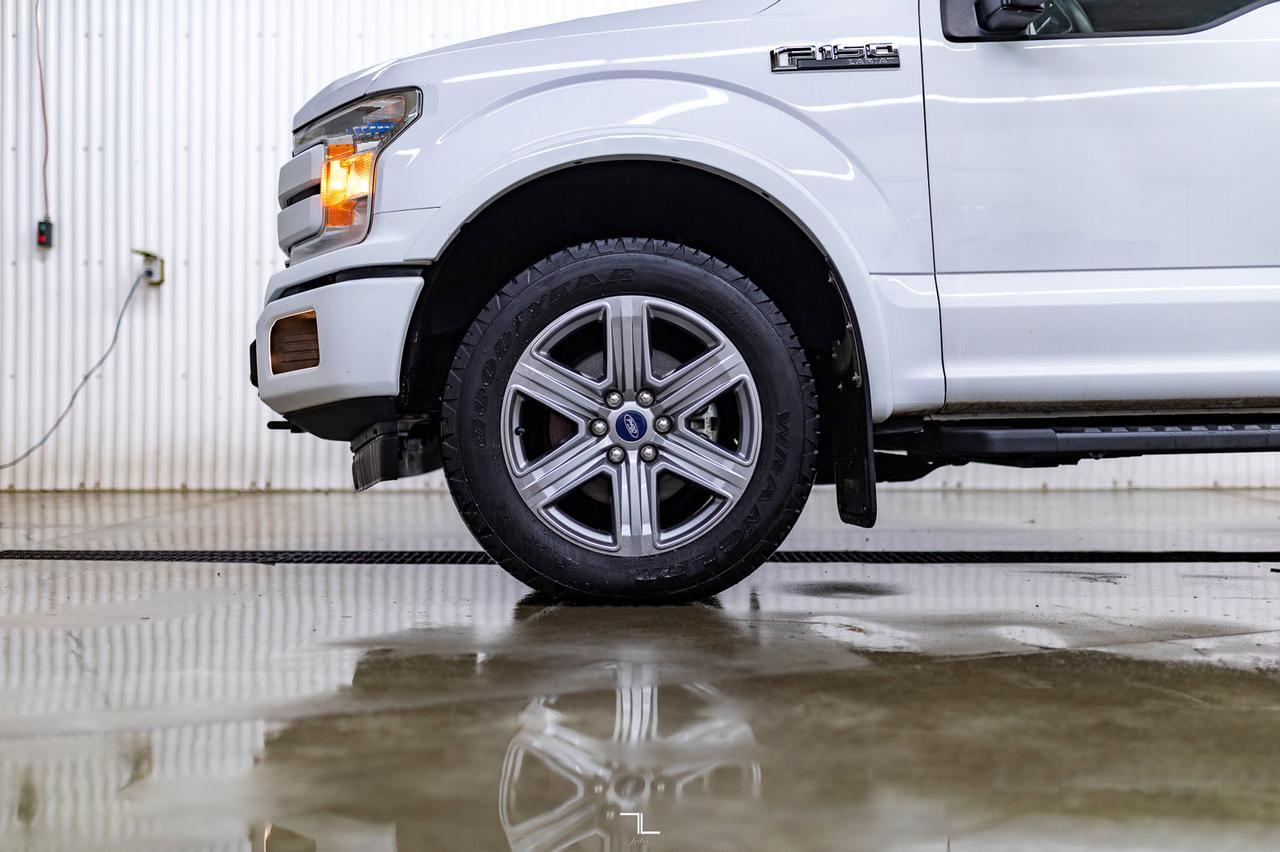 2019 Ford F-150 4x4 Super Crew Lariat Longbox Leather Roof Nav BCam Red Deer AB