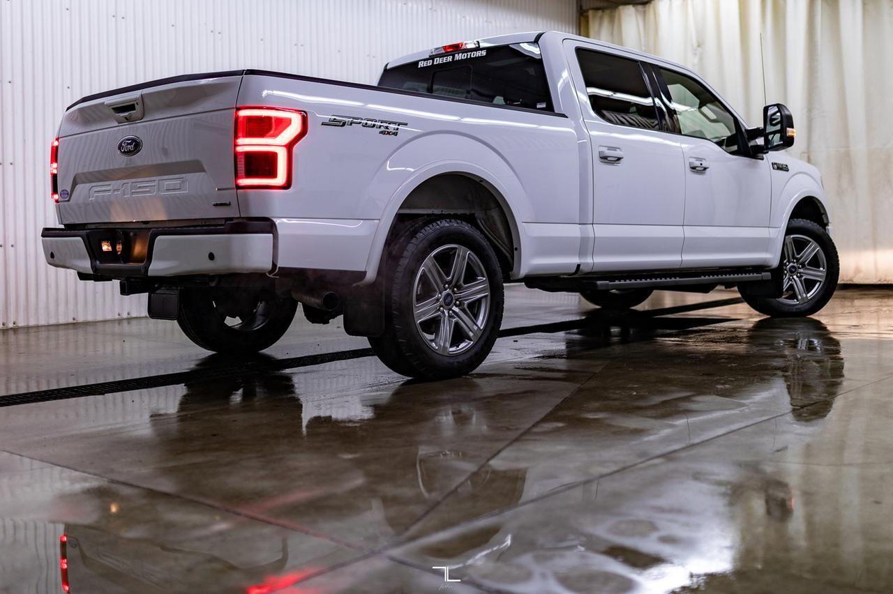2019 Ford F-150 4x4 Super Crew Lariat Longbox Leather Roof Nav BCam Red Deer AB