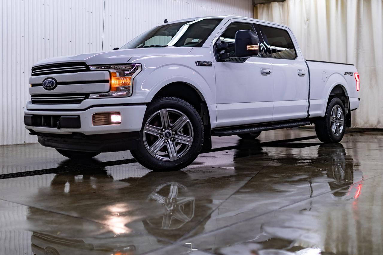 2019 Ford F-150 4x4 Super Crew Lariat Longbox Leather Roof Nav BCam Red Deer AB