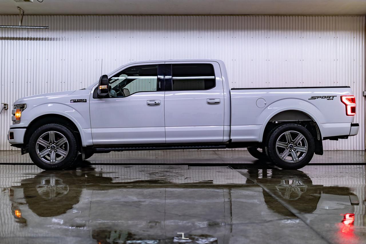 2019 Ford F-150 4x4 Super Crew Lariat Longbox Leather Roof Nav BCam Red Deer AB