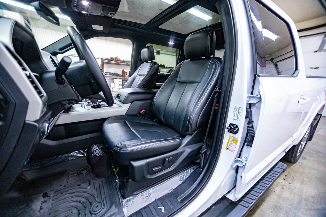 2019 Ford F-150 4x4 Super Crew Lariat Longbox Leather Roof Nav BCam Red Deer AB