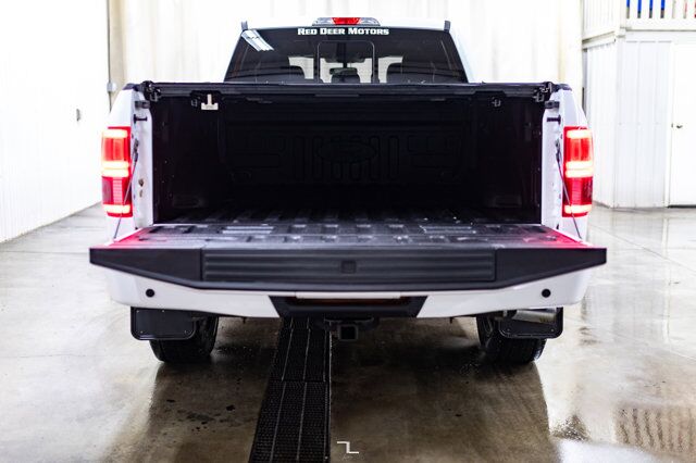 2019 Ford F-150 4x4 Super Crew Lariat Longbox Leather Roof Nav BCam Red Deer AB