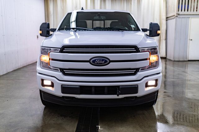 2019 Ford F-150 4x4 Super Crew Lariat Longbox Leather Roof Nav BCam Red Deer AB
