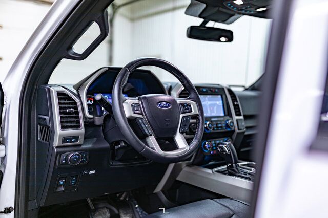 2019 Ford F-150 4x4 Super Crew Lariat Longbox Leather Roof Nav BCam Red Deer AB