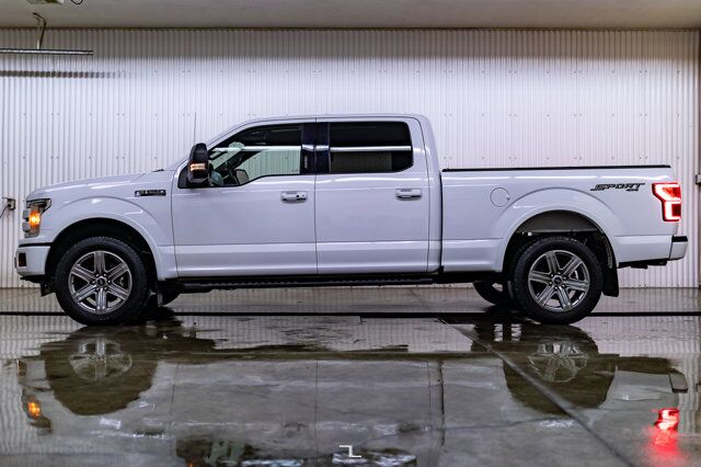 2019 Ford F-150 4x4 Super Crew Lariat Longbox Leather Roof Nav BCam Red Deer AB