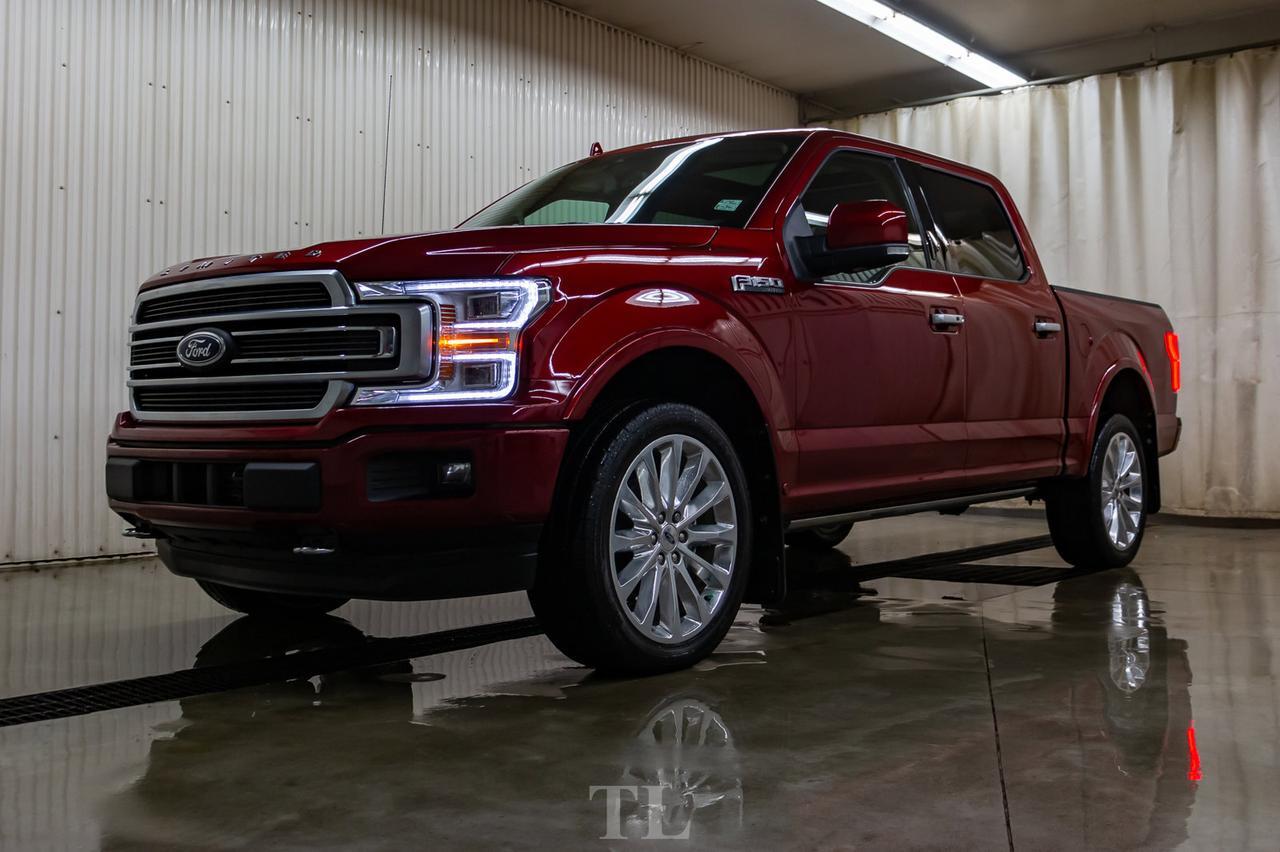 2019 Ford F-150 4x4 Super Crew Limited Leather Roof Nav Red Deer AB