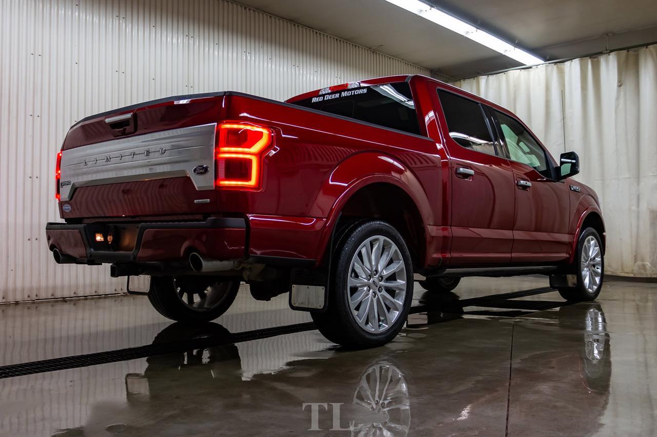 2019 Ford F-150 4x4 Super Crew Limited Leather Roof Nav Red Deer AB