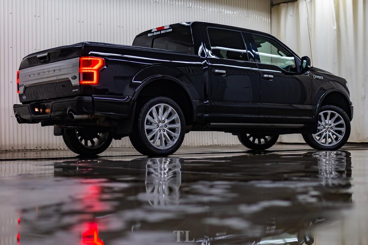 2019 Ford F-150 4x4 Super Crew Limited Leather Roof Nav Red Deer AB