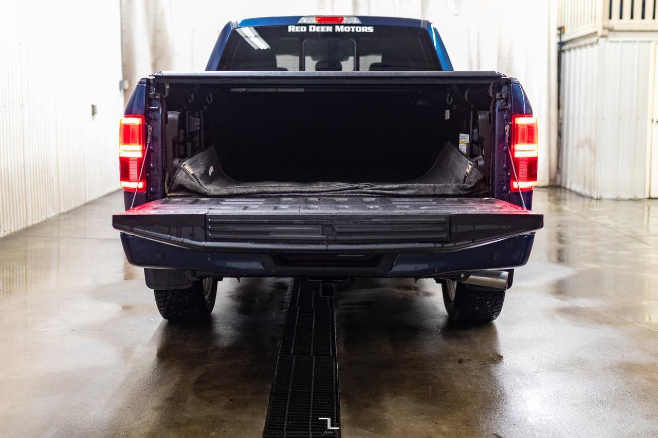 2019 Ford F-150 4x4 Super Crew Platinum FX4 Leather Roof Nav BCam Red Deer AB