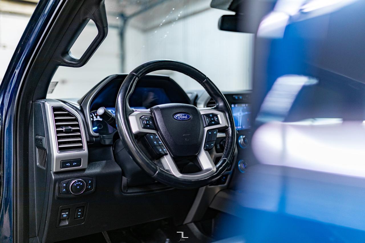 2019 Ford F-150 4x4 Super Crew Platinum FX4 Leather Roof Nav BCam Red Deer AB