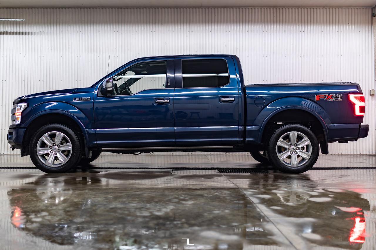 2019 Ford F-150 4x4 Super Crew Platinum FX4 Leather Roof Nav BCam Red Deer AB