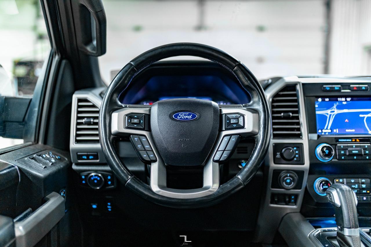 2019 Ford F-150 4x4 Super Crew Platinum FX4 Leather Roof Nav BCam Red Deer AB