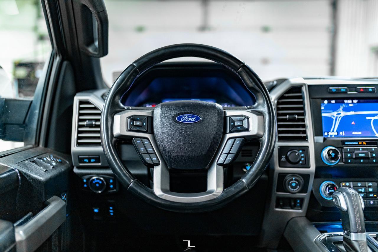 2019 Ford F-150 4x4 Super Crew Platinum FX4 Leather Roof Nav BCam Red Deer AB