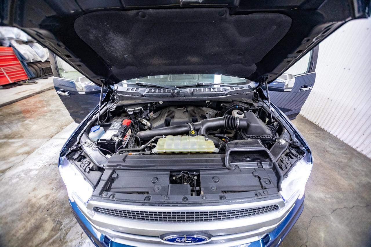 2019 Ford F-150 4x4 Super Crew Platinum FX4 Leather Roof Nav BCam Red Deer AB