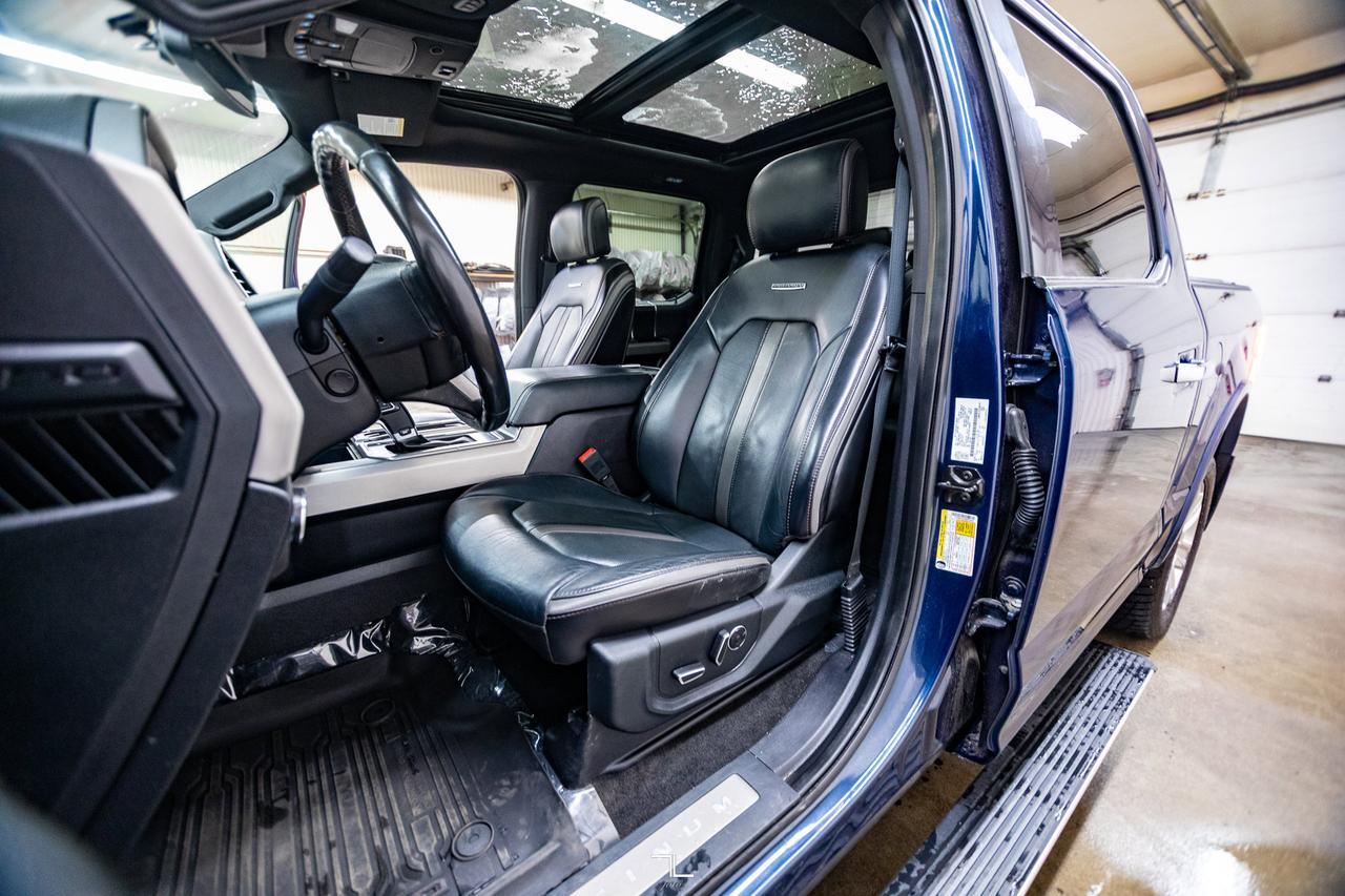 2019 Ford F-150 4x4 Super Crew Platinum FX4 Leather Roof Nav BCam Red Deer AB