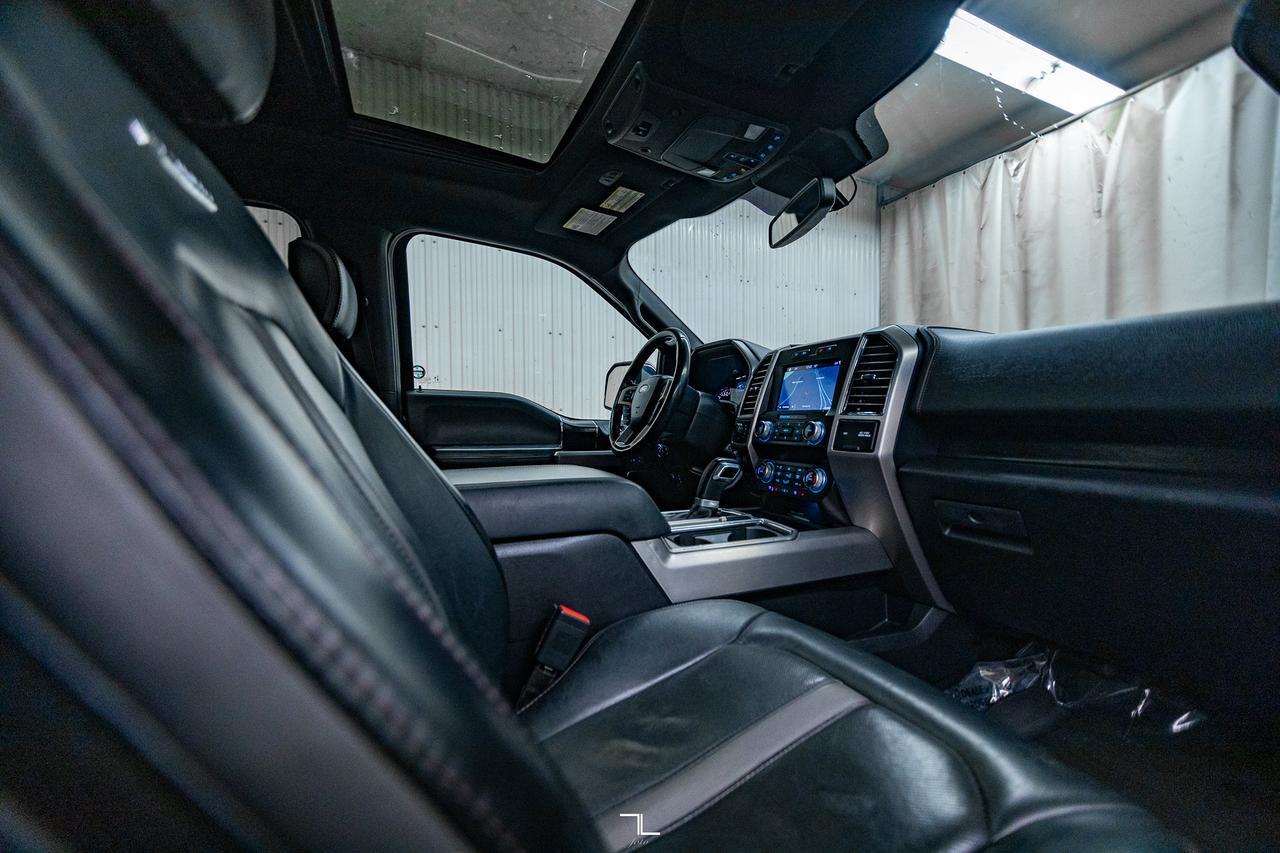 2019 Ford F-150 4x4 Super Crew Platinum FX4 Leather Roof Nav BCam Red Deer AB